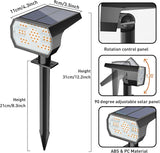 NYMPHY Solar Lights Outdoor Waterproof IP68, 56 LED 3 Lighting Modes Solar Powered Garden Yard Spot Solar Lights | Lumora