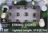 Ashland 20ct. Clear Mini Edison String Lights, 6 Pack | Lumora