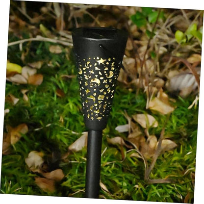 Zerodeko Solar Yard Light Outdoor Waterproof Garden Path Light Warm White Solar Lawn Lighting for Patio Lawn Yard Decoration