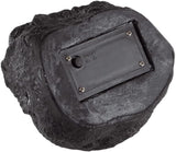 Pure Garden LED Solar Rock Lights, Brown, Set of 4 - Outdoor Path Light | Lumora