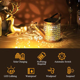 Fabbay 4 Pcs Solar Watering Can with Lights Outdoor Waterproof Solar Lights with Hook Retro Decorative Hanging | Lumora