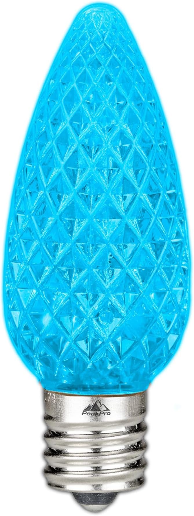 Novelty Lights 25PK C9 LED Faceted Ultra Bright Dimmable Outdoor Christmas Light Replacement Bulbs for String | Lumora