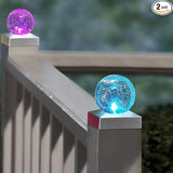 SUNNYPARK Solar Fence Post Cap Light, 4x4, Color Changing, Waterproof, Outdoor, Wooden or Vinyl Post, Garden | Lumora