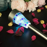 Uonlytech Solar Lawn Lamp, Solar Power Stainless Steel Mosaic Lawn Lamp, Solar Garden Lights - Outdoor Path Light | Lumora