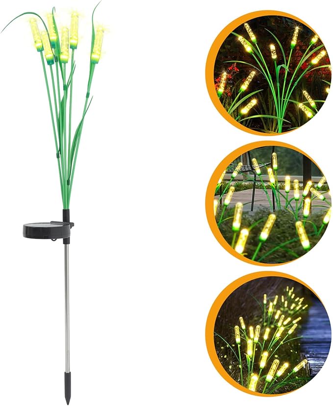 Solar Powered Garden Stake Lights Outdoor Waterproof Solar Lawn Pathway Lighting Decorative for Patio Yard | Lumora