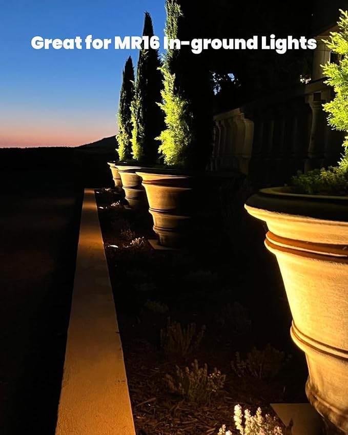 MR16 LED Bulb, Outdoor Landscape MR16 Light Bulbs, 5W Gu5.3 Bi-pin Base 12V Low Voltage LED Spotlights Warm White | Lumora