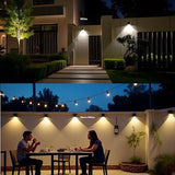 ASLIDECOR Solar Fence Lights with 2 Modes Warm White/Cold White,2 Pack Solar Wall Lamps Outdoor Waterproof Led for | Lumora