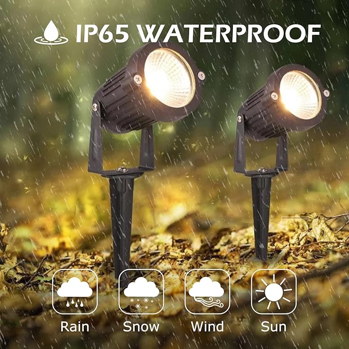 Low Voltage Landscape Lights Outdoor: 7W 700LM LED Landscape Lighting with Connectors for Tree Garden Yard Pathway | Lumora