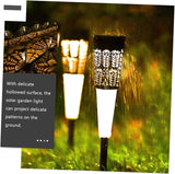 BESPORTBLE 6pcs Solar Garden Pathway Stake Light Outdoor Decorative Lamp Warm Lighting for Patio and Landscape | Lumora