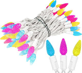 Novelty Lights 24FT 70 LED C6 Easter String Lights - Commercial Grade Outdoor Spring Tree Decorations | Lumora