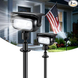 Ollny Solar Lights Outdoor Waterproof IP65，Super Bright LED 2 Lighting Modes 360° Rotation Solar Spot Lights | Lumora