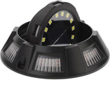 4pcs In-ground Solar Pathway Lights Outdoor Yard Walkway Lighting with 16 White LEDs and Rotatable Side Glow | Lumora