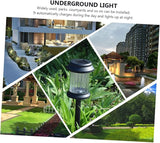 6pcs Solar Outdoor Lawn Lights LED Waterproof Decorative Ground Plug Lamp for Garden Pathway Landscape Lighting for | Lumora
