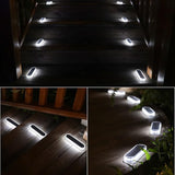Honalia Solar Deck Dock Driveway Lights Outdoor Solar Powered Waterproof, Cool White Driveway Markers Concrete Step | Lumora