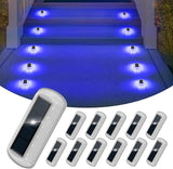 T-SUN Solar Deck Lights Outdoor Waterproof, Deck Lights Solar Powered, Driveway Marker Light for Fence Front Door | Lumora