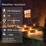 1W Low Voltage Led Mini Well Light Deck Floor Landscape Lighting Waterproof, Indoor Outdoor Stair Handrail Buried | Lumora