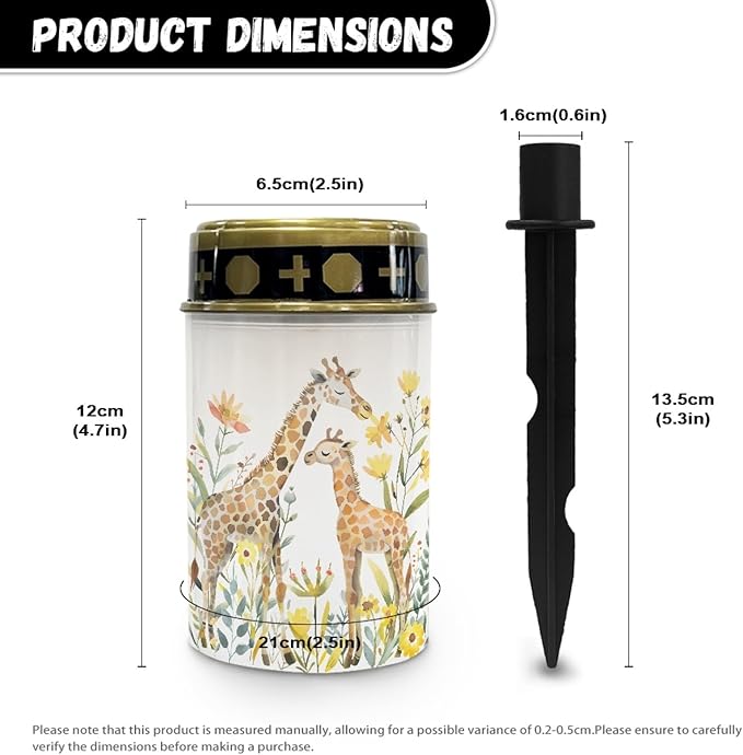 Giraffe Floral Solar Garden Lights Outdoor Solar Walkway Lights,Waterproof Solar Pathway Lights Solar Powered Fairy | Lumora