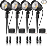 MEIKEE 7W Low Voltage LED Landscape Lights 800LM 12V Outdoor Landscape Lighting 2700K Warm White IP66 Waterproof | Lumora