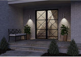 Progress Lighting P563001-147-30K Cylinders Collection 3" LED Modern Outdoor Small Up/Down Wall Lantern Light | Lumora