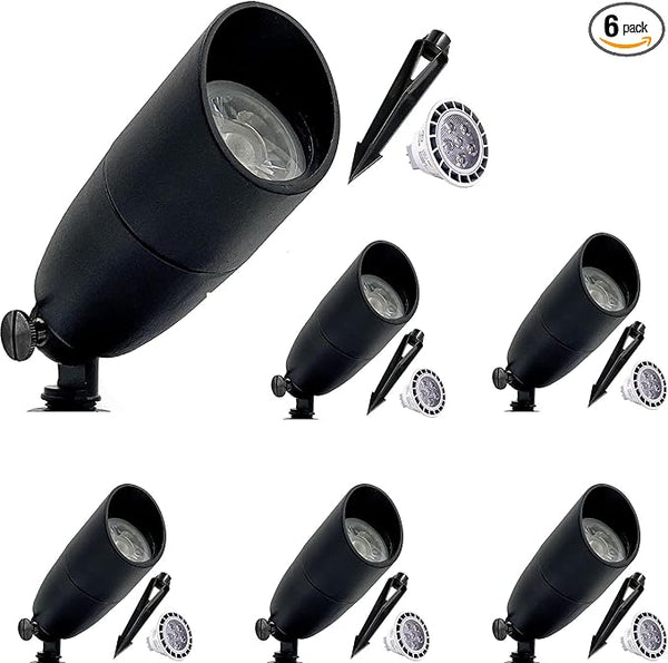 LED Spot Lights Outdoor 7W LED Landscape Light 111 - Solid Aluminum Metal Wall Light Security Lighting LED Yard | Lumora