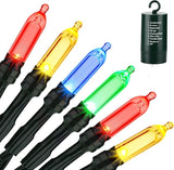 Jnaurb Battery Christmas Lights, 33ft 100 LED Christmas Decorative Lights with 8 Modes & Timer, Waterproof Battery | Lumora