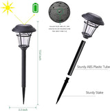 MAGGIFT 12 Pack Solar Pathway Lights Outdoor Solar Garden Lights for Patio, Yard, Driveway | Lumora