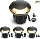 Gardenreet Well Lights Landscape LED - Brass Low Voltage Replaceable Bulb Ip65 In-Ground - Outdoor Path Light | Lumora