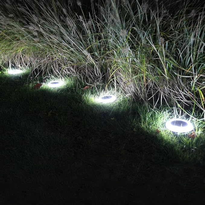 20 Lumens Colorized Solar Ground Lights,Solar Pool Lights with Mutiple Color Functions for Pool Area, Pathway | Lumora