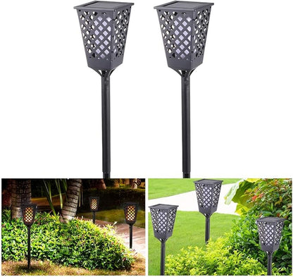 2pcs Ground Plug Light Solar Lights Garden Solar Landscape s Auto On Off Security Torch ing Dusk to Dawn Path s lamp Decorative s Outdoor