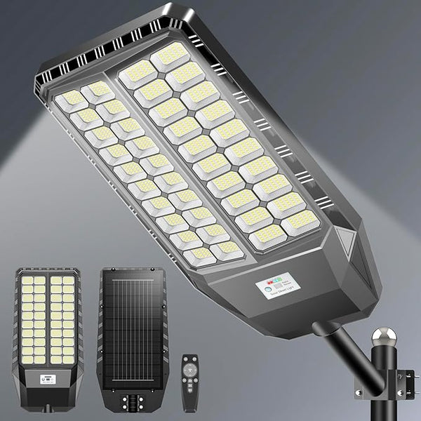 10000W Pro Large Solar Street Lights Outdoor with Thickened Shell, Commercial Grade Street Light Dusk to Dawn | Lumora