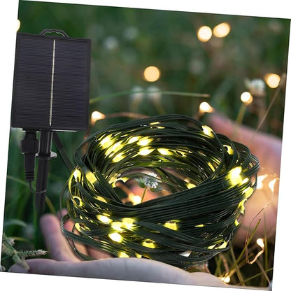 UPKOCH 4.5v Outdoor Solar Led Light Strip Cuttable String Lights for Decorative Lighting for Garden Home Shop