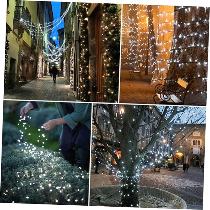 Solar LED String Lights LEDs Warm White Solar-Powered Outdoor Decorative Lighting for Garden Patio Lawn Festive | Lumora
