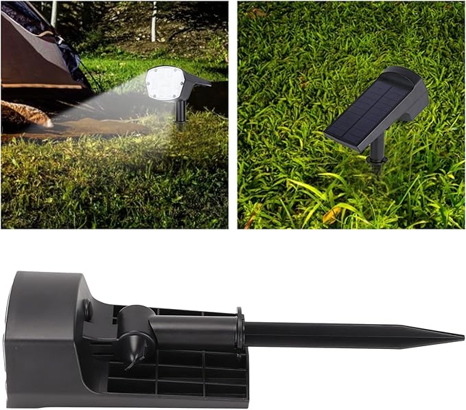 Solar Lawn Light LED Waterproof Solar Pathway Lights for Outdoor Garden Yard 5.5V 2W - Automatic Brightness Modes, Long Battery Life, Ideal for Outdoor Solar Lights Pathway