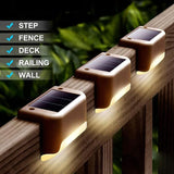 Solar Deck Lights Outdoor 16 Pack,Solar Step Lights Waterproof for Stairs,Step,Patio Front Porch,Backyard | Lumora
