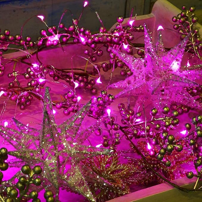 2 Pack Solar Powered Fairy String Lights Outdoor Waterproof 8 Modes Twinkle Christmas Decorations Lights, Each | Lumora
