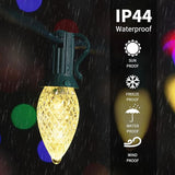 Brightown Commercial 250 FT C9 Christmas Light Sockets Set Spool, C9 Christmas - Outdoor Security Flood Light | Lumora