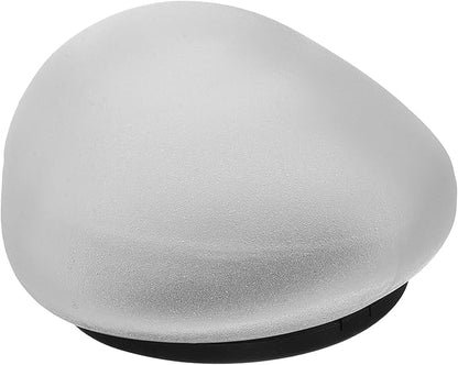 NUOBESTY Outdoor Solar Pebble-Shaped Garden Light Warm Light Decorative Solar Pathway Lamp for Garden Patio Lawn and Walkway Ambiance