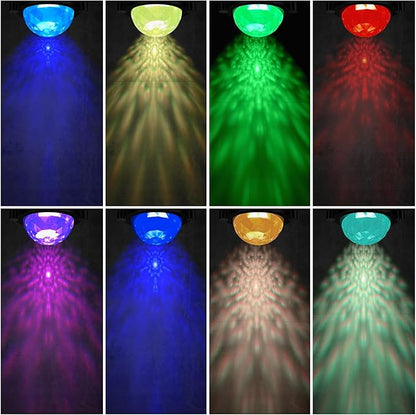 Christmas Halloween Outdoor Spot Lights Black Light Projector, 12W IP65 Waterproof LED Spotlight Outdoor Landscape Lighting with 16 Color Changing for Yard Garden Decorations(2Pack)