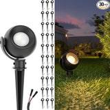 Sunco LED Low Voltage Spotlight Revolver, Sphere Shaped Garden Landscape Lights Outdoor [Luces para Jardin], 4W | Lumora