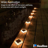 Solar Deck Lights Solar Powered, Solar Stair Lights Outdoor Waterproof, Solar Step Lights for Outdoor Garden Patio | Lumora