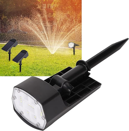 Solar Pathway Lights Outdoor, LED Waterproof Solar Lawn Light, 5.5V 2W Solar Panel, 40pcs LED - Automatic Operation, Rain, Energy Efficient for Garden Yard