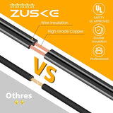 100FT Outdoor String Lights, LED Patio Lights with 50+3 ST38 Vintage Edison Shatterproof Bulbs, IP65 Weatherproof | Lumora