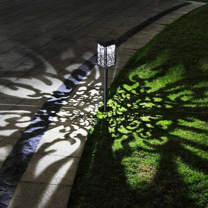 Solar Pathway Lights Outdoor Waterproof LED Lawn Garden Solar Lights with Stake Decorative Yard Lighting for Patio and Landscape