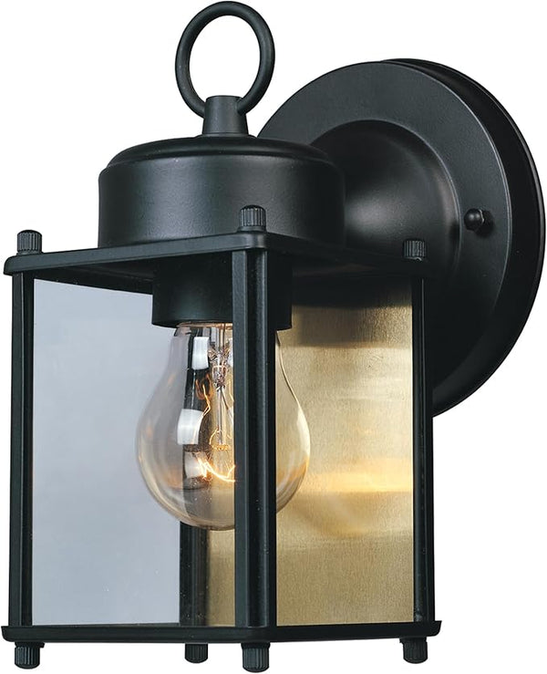 DESIGNERS FOUNTAIN Preston Outdoor Light Fixture, 8 Inch Exterior Wall Lantern Sconce for Front Door, Patio and | Lumora