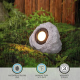 LEONLITE 5CCT LED Rock Lights Outdoor, 5W Low Voltage Landscape Spotlight for Garden, Yard, Decorative Stone Light | Lumora