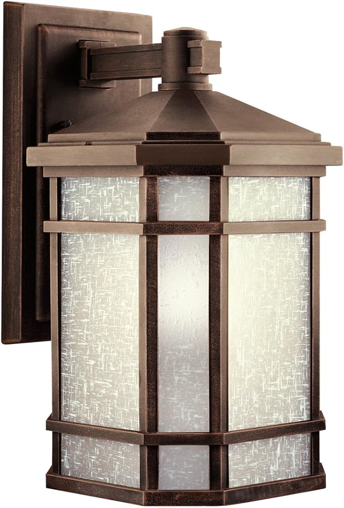 Kichler 9720PR Outdoor Wall 1-Light, Prairie Rock | Lumora