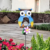 Animal Modeling Design Garden Decor Solar Lights Owl Lawn Light, for Yard Outdoor Decorations Ground Inserted | Lumora