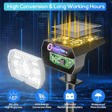 NYMPHY Solar Lights Outdoor Waterproof IP68, 56 LED 3 Lighting Modes Solar Powered Garden Yard Spot Solar Lights | Lumora