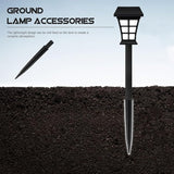 Solar Light Replacement Stakes with Extension Tubes and Connectors for Outdoor Landscaping Path Lights | Lumora
