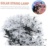 Solar Cherry Blossom String Lights LED Colorful Flower Shape Solar-Powered Outdoor Patio Lights with Modes for | Lumora